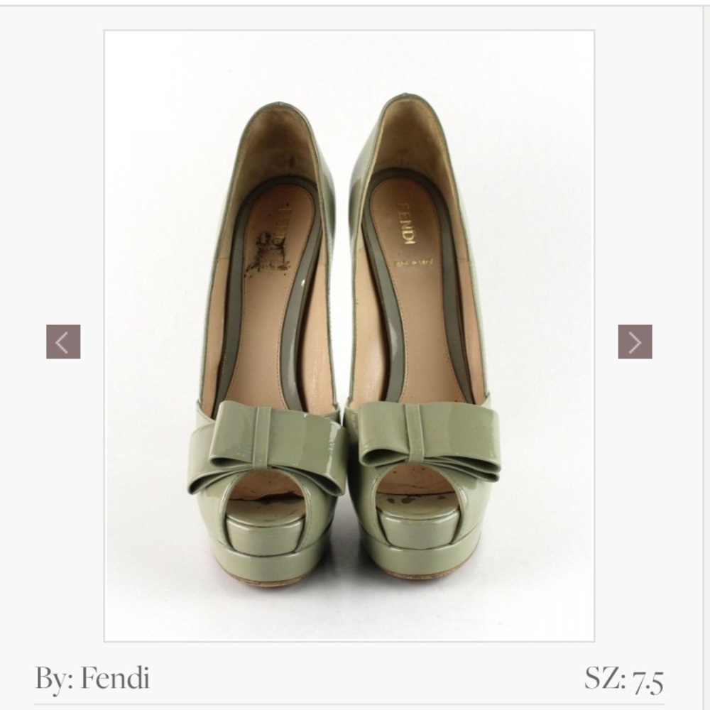 Fendi Peep toe pumps - Picture 2 of 3